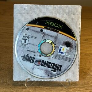 LucasArts Armed and Dangerous Microsoft Xbox Game Disc Only NTSC Good Tested